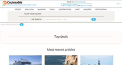 Desktop Screenshot of cruiseable.com